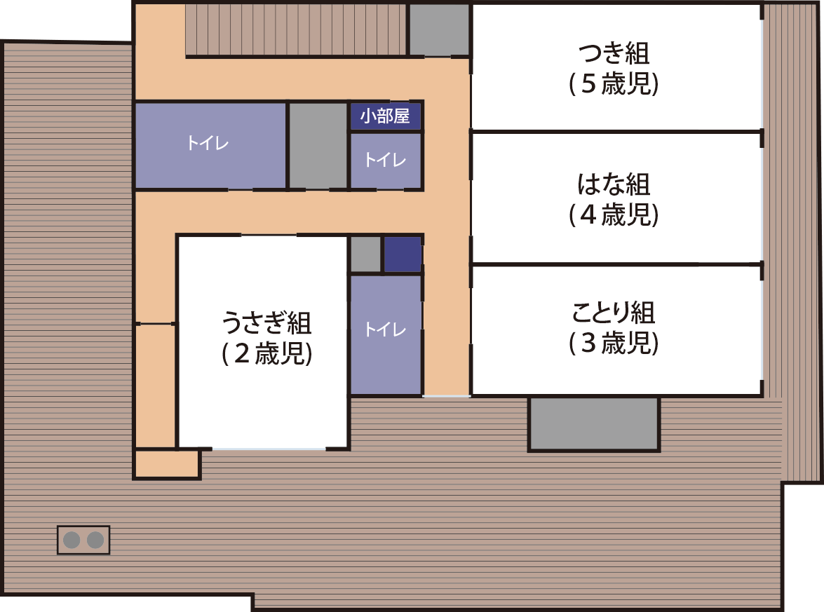 2階の施設図
